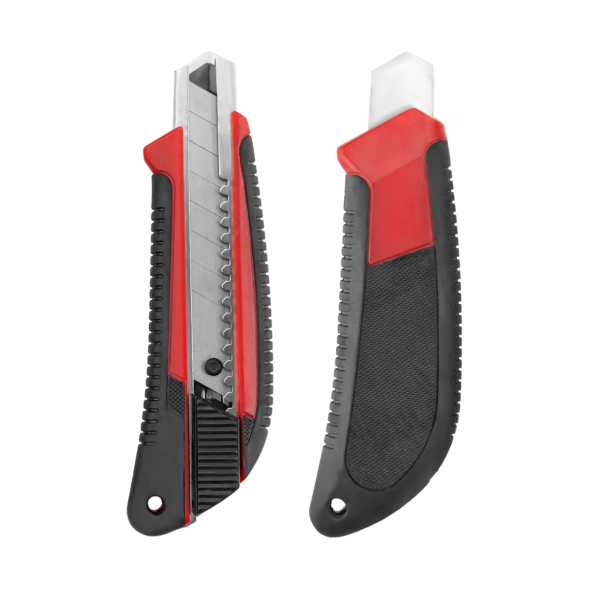 CX-805 18mm Extra Heavy Duty Knife Utility dengan pegangan karet