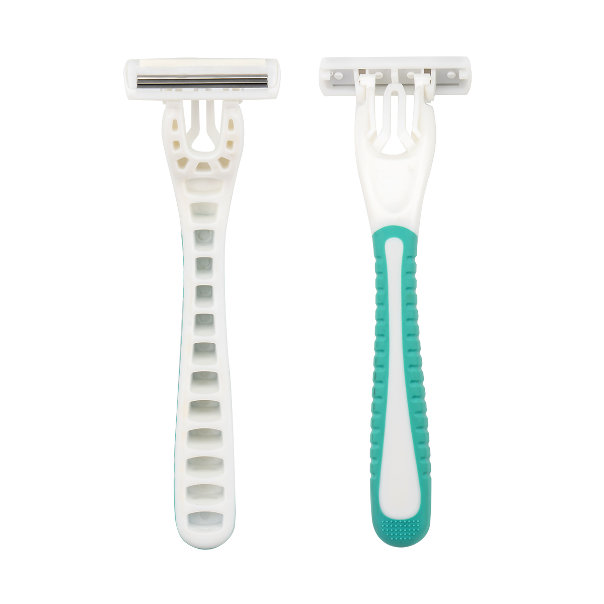 CX-T42 Triple Blade Women Manual Keselamatan sekali pakai pisau cukur dengan kepala pivoting
